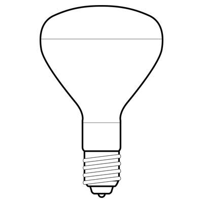 GE Heat Lamp 250 Watt R40 1-Pack