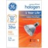 GE Lighting 69168 38-Watt 550-Lumen Energy-Efficient Halogen Floodlight Bulb, 6-Pack