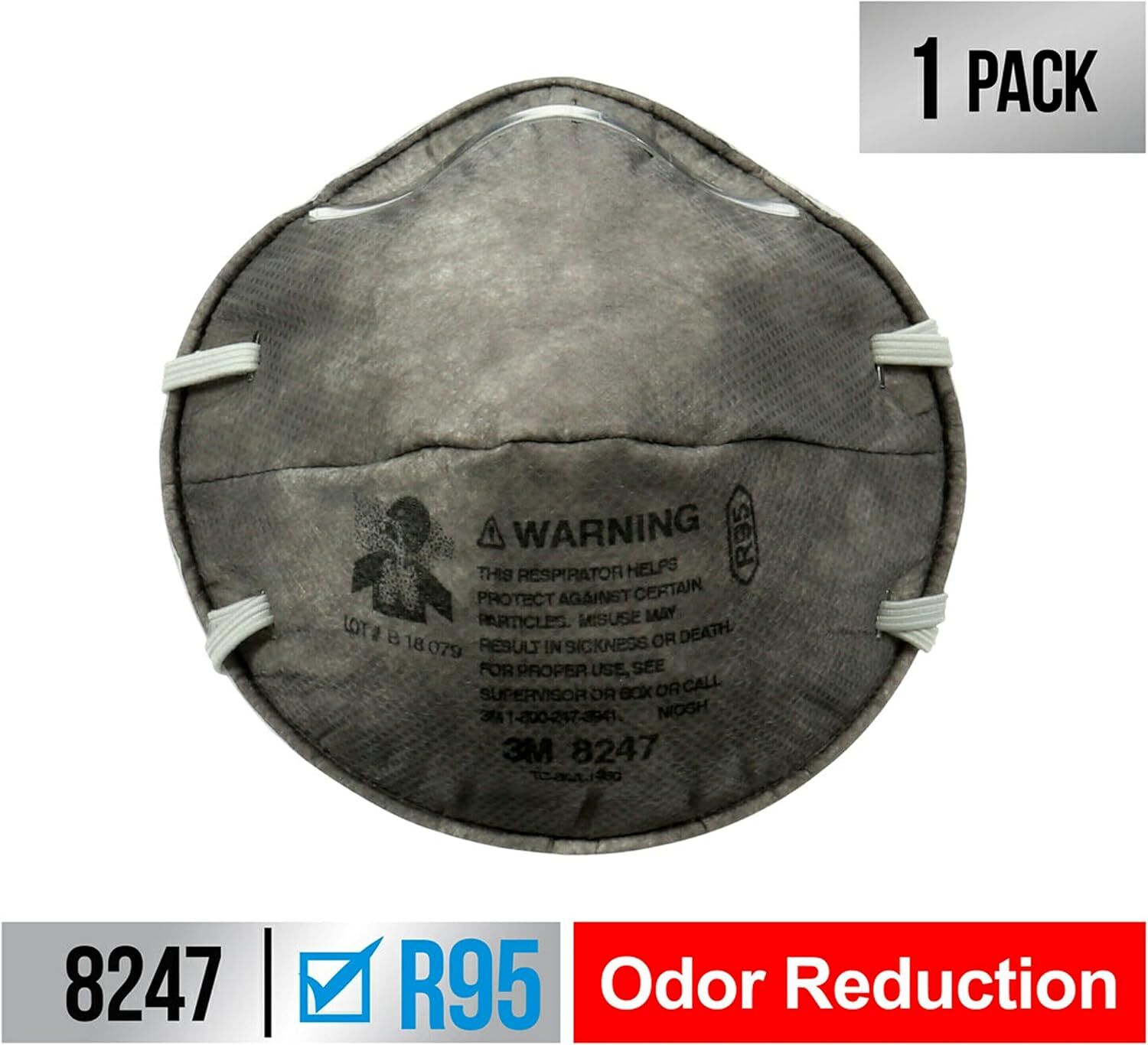 3M R95 Workshop Odor Respirator