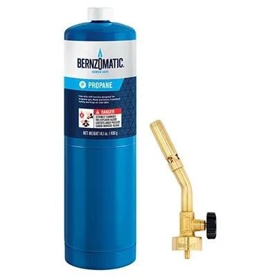 BernzOmatic Classic Brass Manual Torch Kit 14.1-Oz