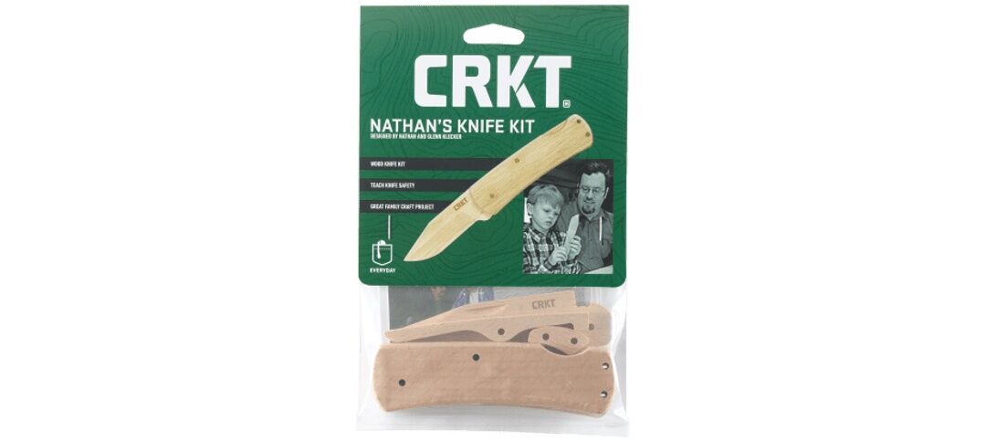CRKT Nathan's Wood Knife Kit