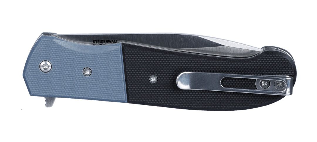 CRKT Ignitor Gray Assisted Opening EDC Pocket Knife, 3.48-In