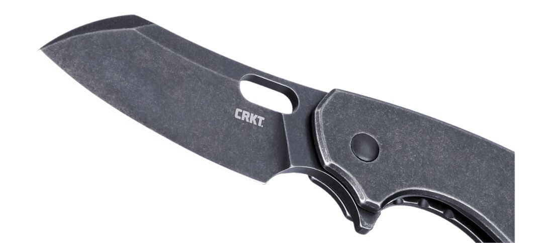 CRKT Pilar Large Black Frame Lock Folding Pocket Knife