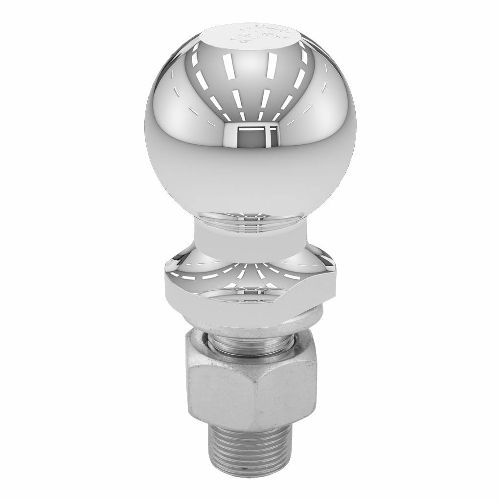 2-5/16" Trailer Ball (1" X 2-1/8" Shank, 7,500 Lbs., Chrome)
