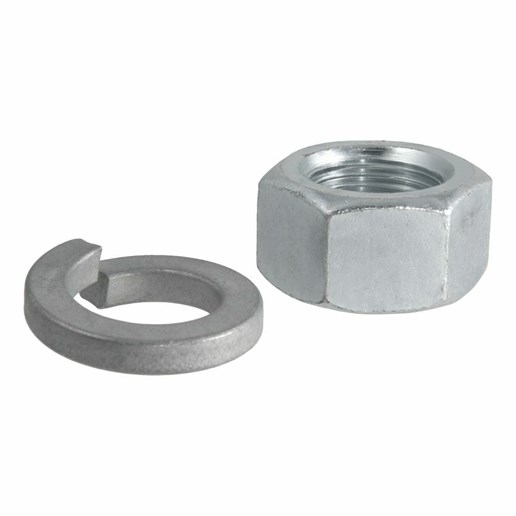 Replacement Trailer Ball Nut &Amp;Washer For 1" Shank