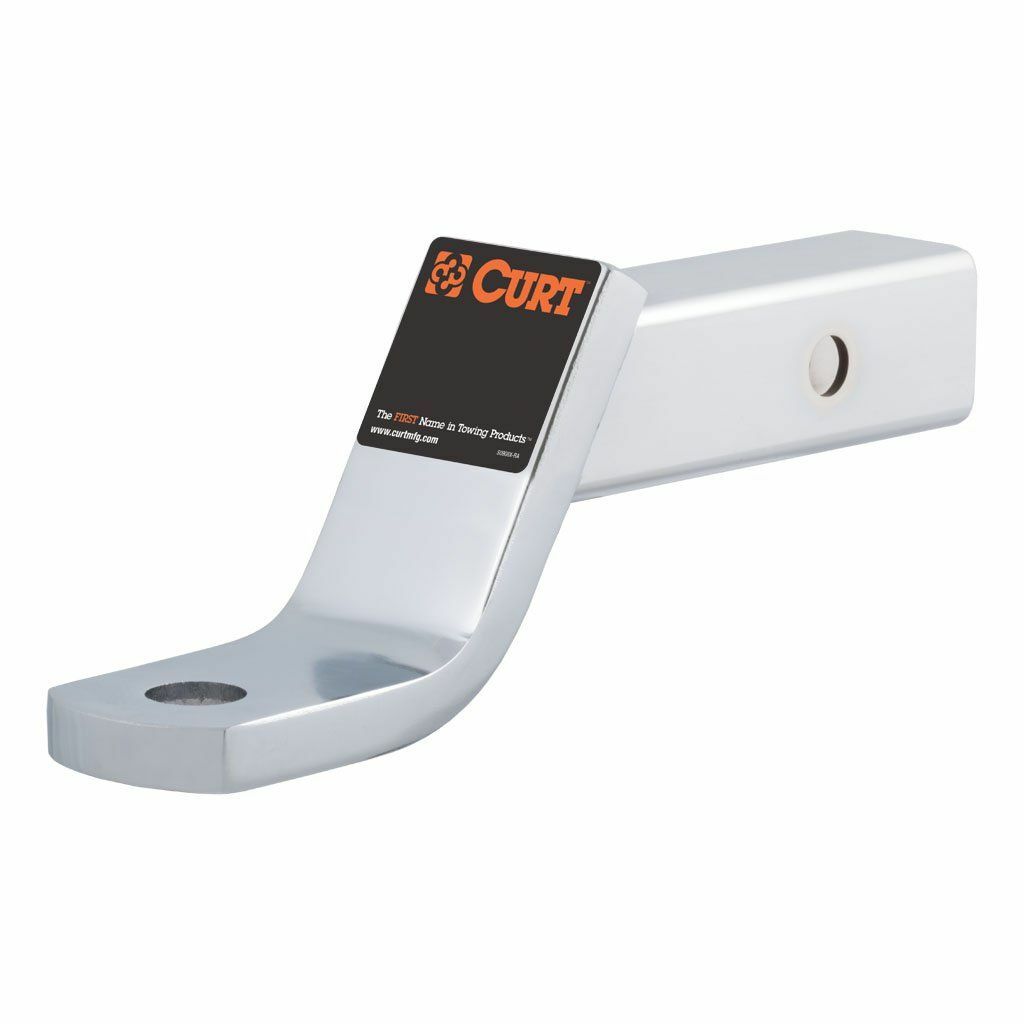 Class 3 Ball Mount (2" Shank, 7,500 Lbs., 4" Drop, 8-1/4" Long, Chrome)