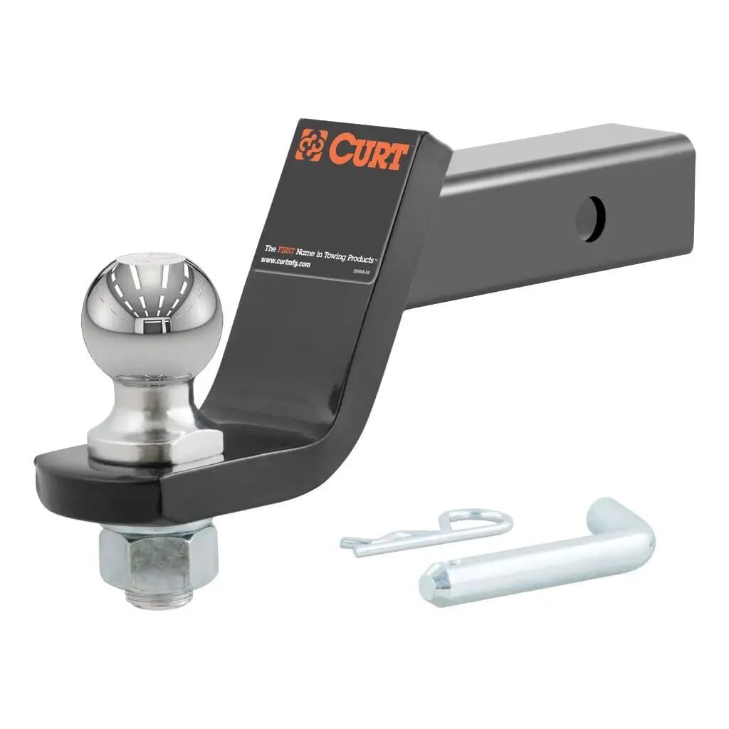 Curt Loaded 2-In Ball Mount With 4-In Drop 2-In Shank, 7500-Lb