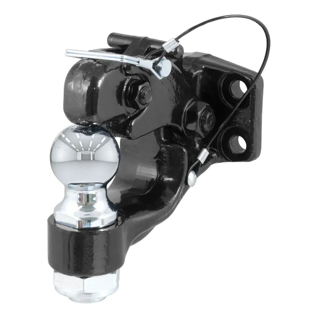 Curt Ball & Pintle Hitch, 2 in. Ball, 10,000 lb.