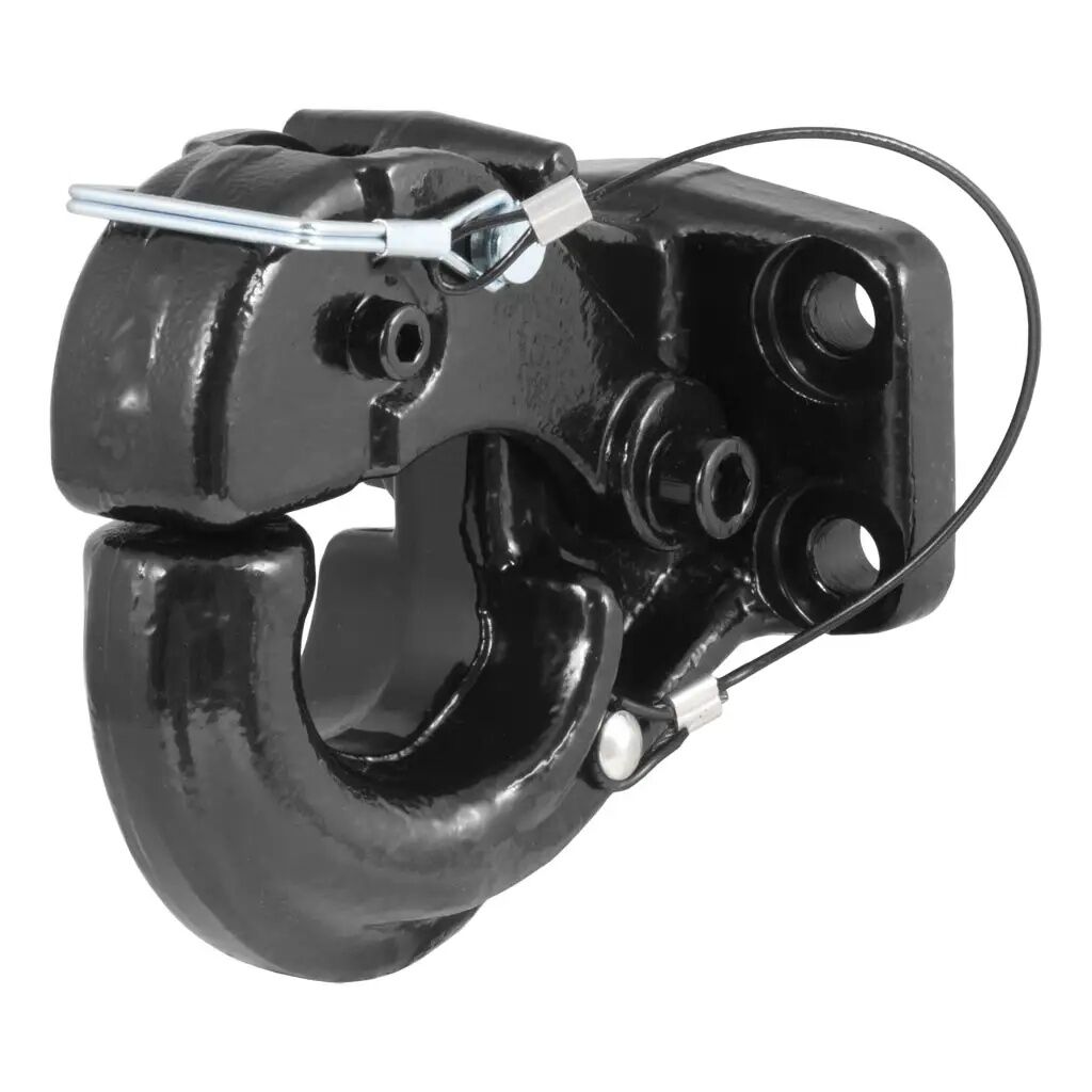 Curt Pintle Hook, 2 1/2 in. Or 3 in. Lunette Rings, 20,000 lb.