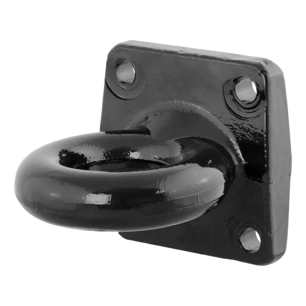 Curt Flush-Mount Lunette Ring, 3 in., 60,000 lb.