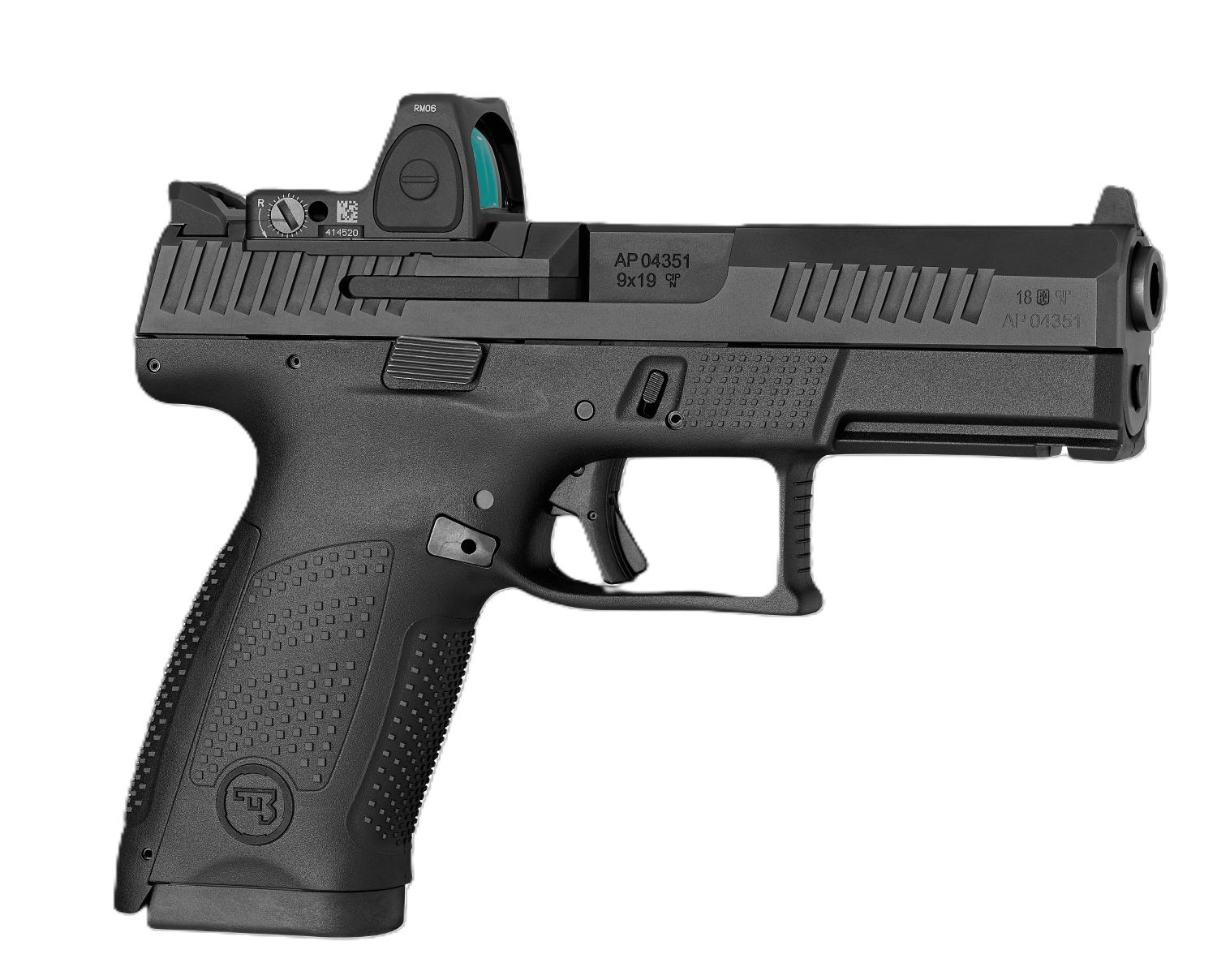 CZ P-10 C 9mm Compact Optics Ready Pistol, 10-Rd