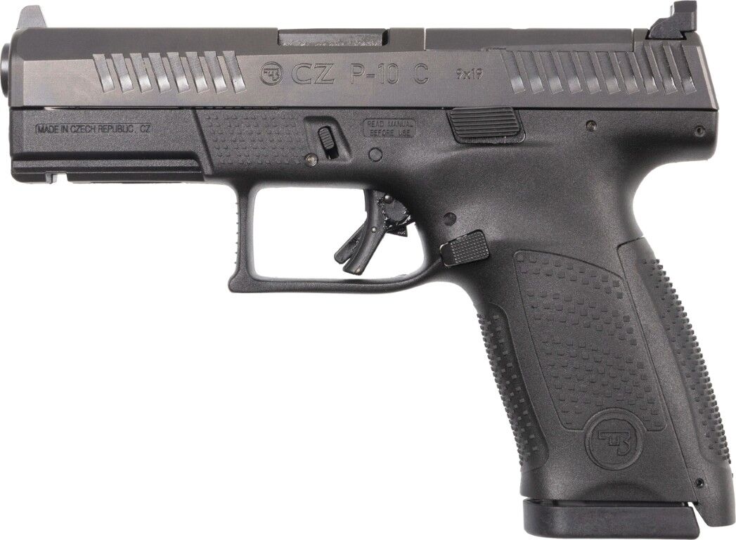 CZ P-10 C 9mm Compact Optics Ready Pistol, 10-Rd