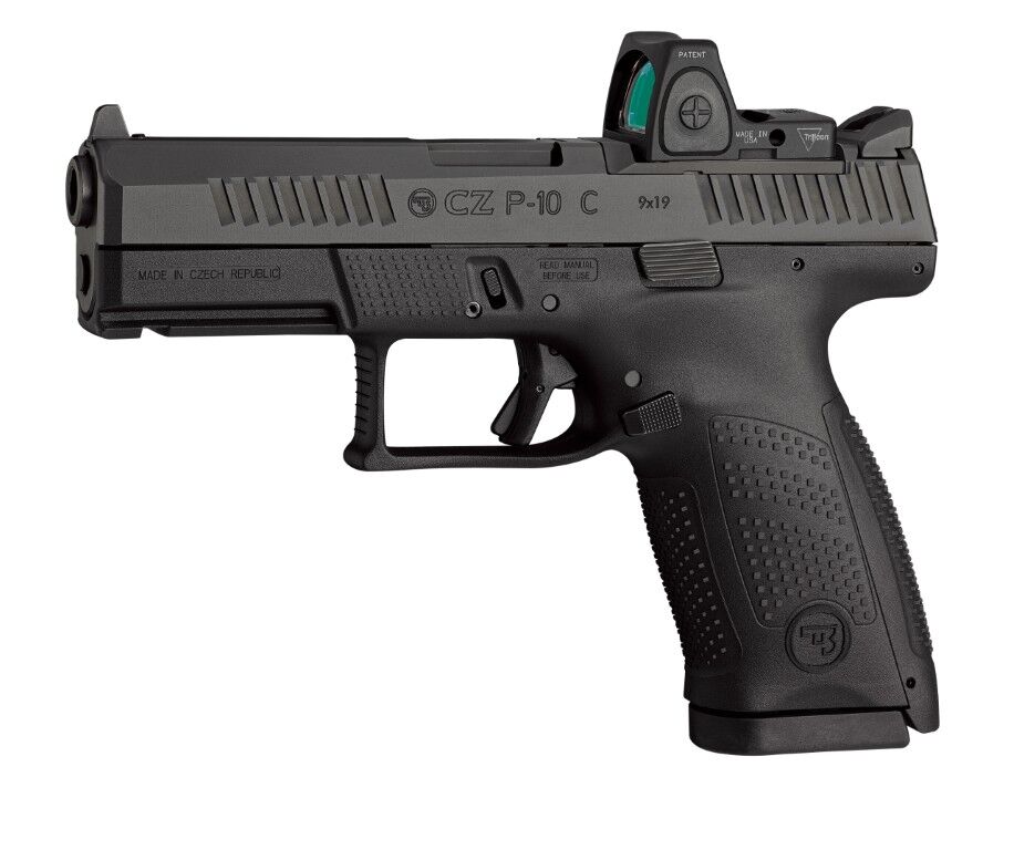 CZ P-10 C 9mm Compact Optics Ready Pistol, 10-Rd