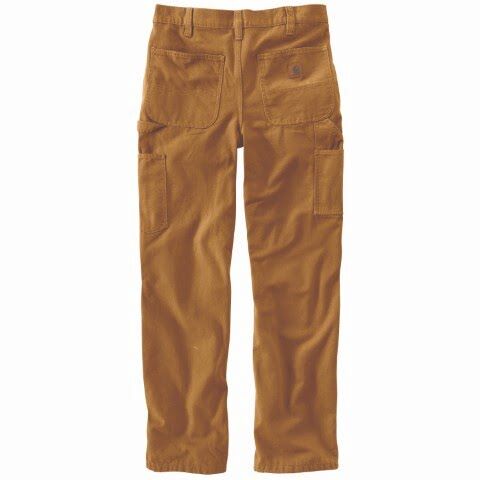 Carhartt Men's Flannel Lined Washed Duck Dungaree Pant