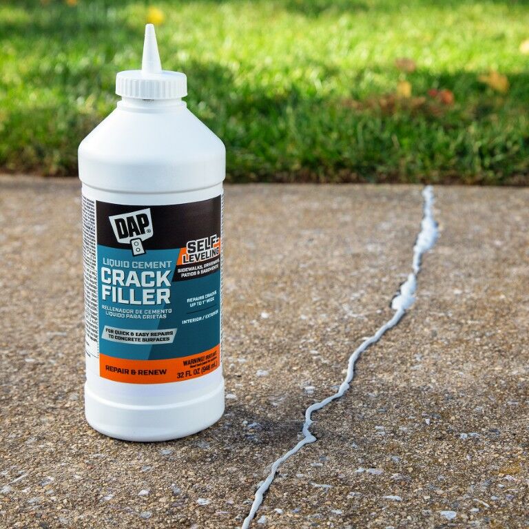 DAP Gray Liquid Cement Crack Filler, 32-Oz
