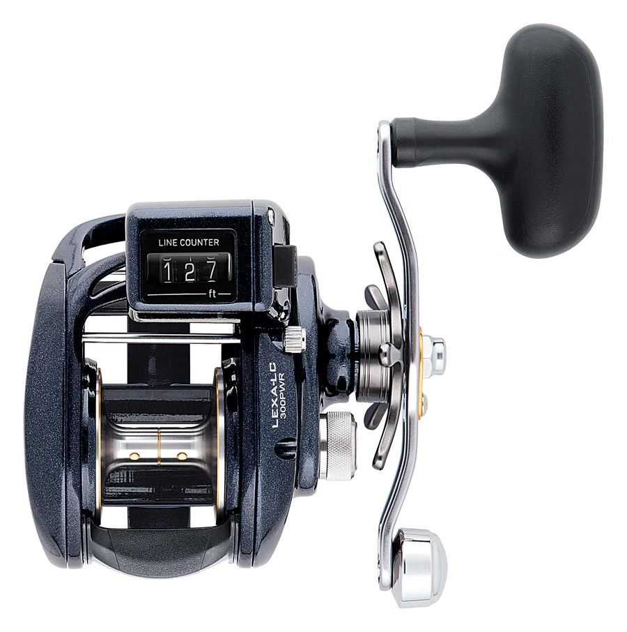 Daiwa Lexa LC 100 Line Counter Baitcaster, Left Handed