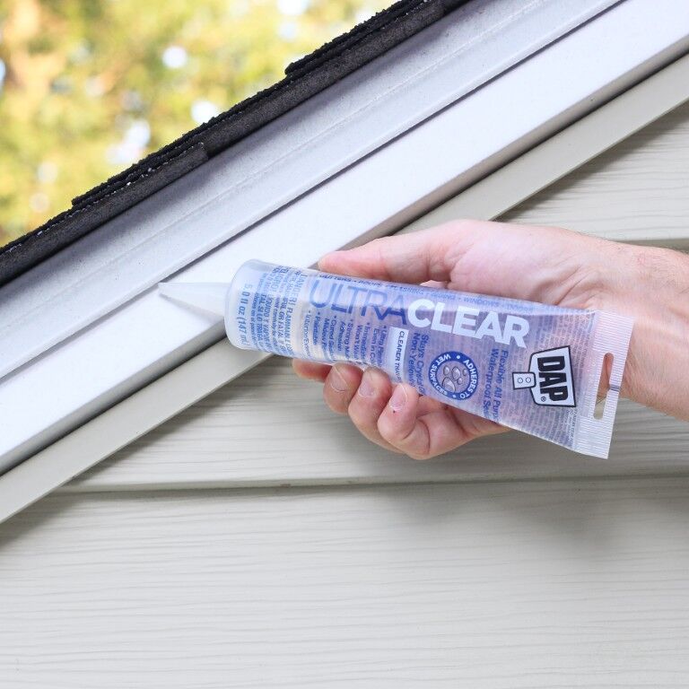 DAP Ultra Clear All Purpose Crystal Clear Sealant, 10.1-Oz