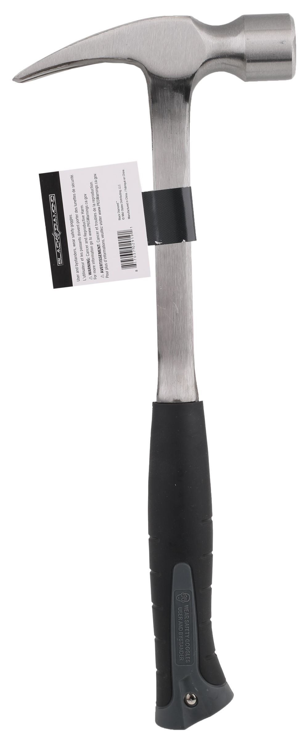 Black Diamond Framing Hammer with Steel Handle, 24-Oz