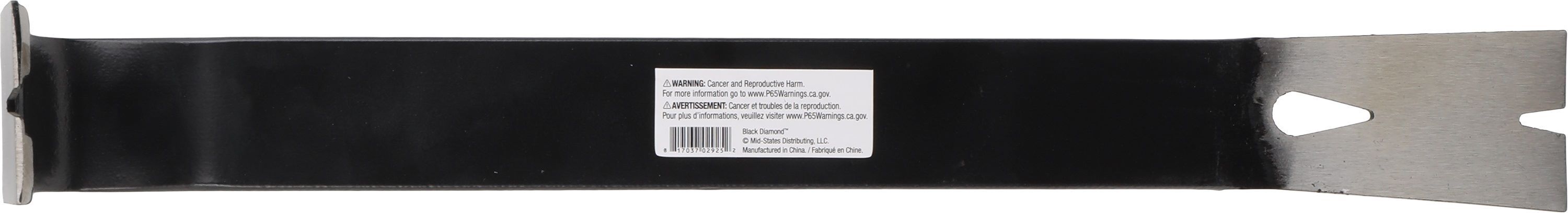 Black Diamond Flat Pry Bar, 15-In