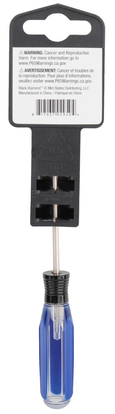 Black Diamond Phillips Screwdriver, #0 X 2.5-In