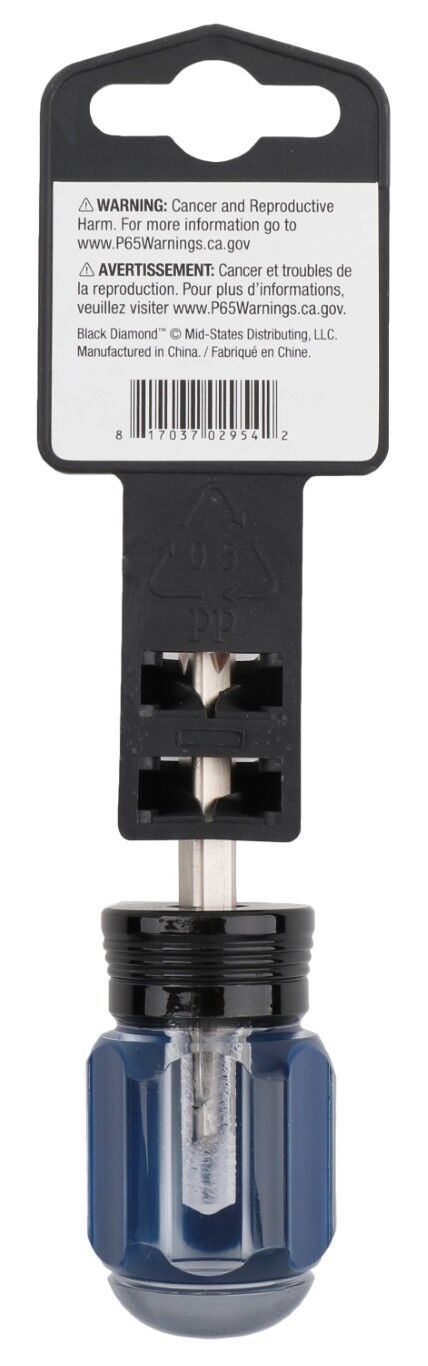 Black Diamond Phillips Screwdriver, #2 x 1 1/2-In