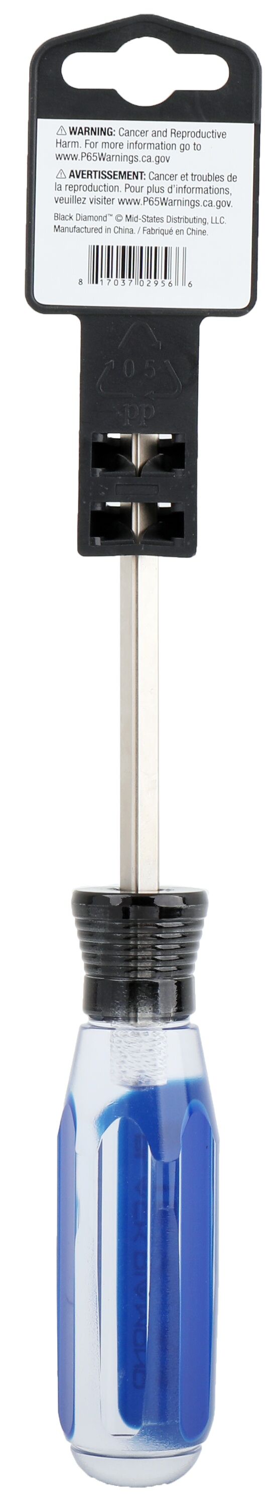 Black Diamond Phillips Screwdriver, #2 X 4-In