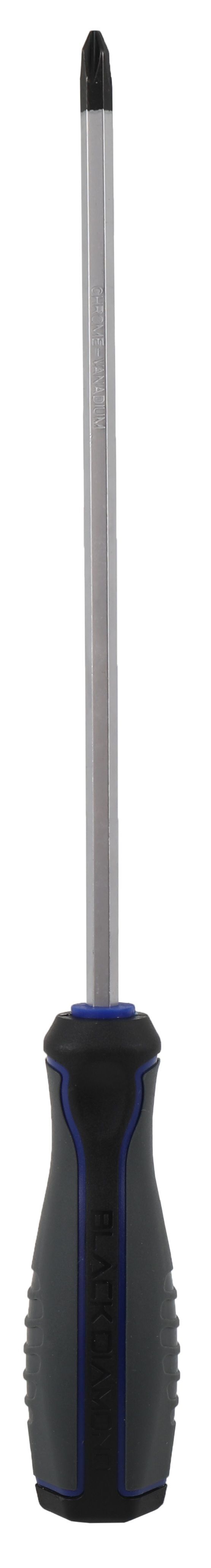 Black Diamond Comfort Grip Phillips Screwdriver, #2 x 8-In