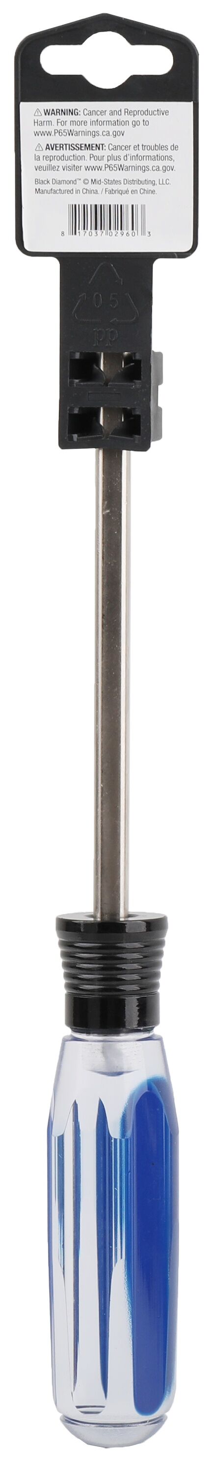 Black Diamond Phillips Screwdriver, #3 x 6-In