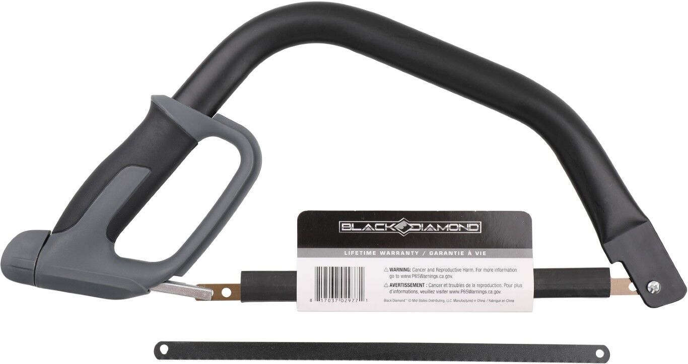 Black Diamond 2-In-1 Bow Saw/Hacksaw, 12-In