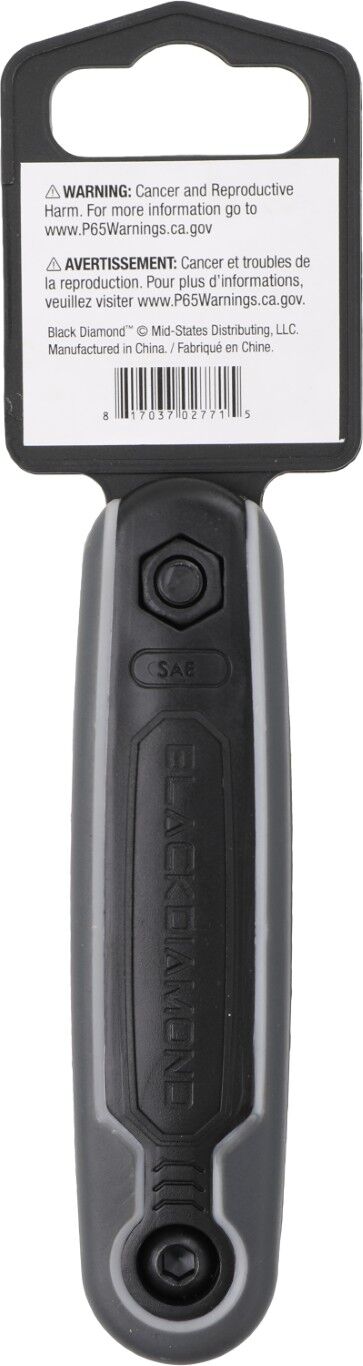 Black Diamond SAE Folding Hex Key Set, 9-Pc