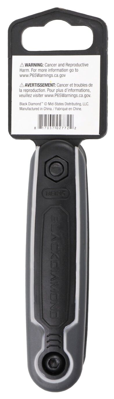 Black Diamond Metric Folding Hex Key Set, 8-Pc