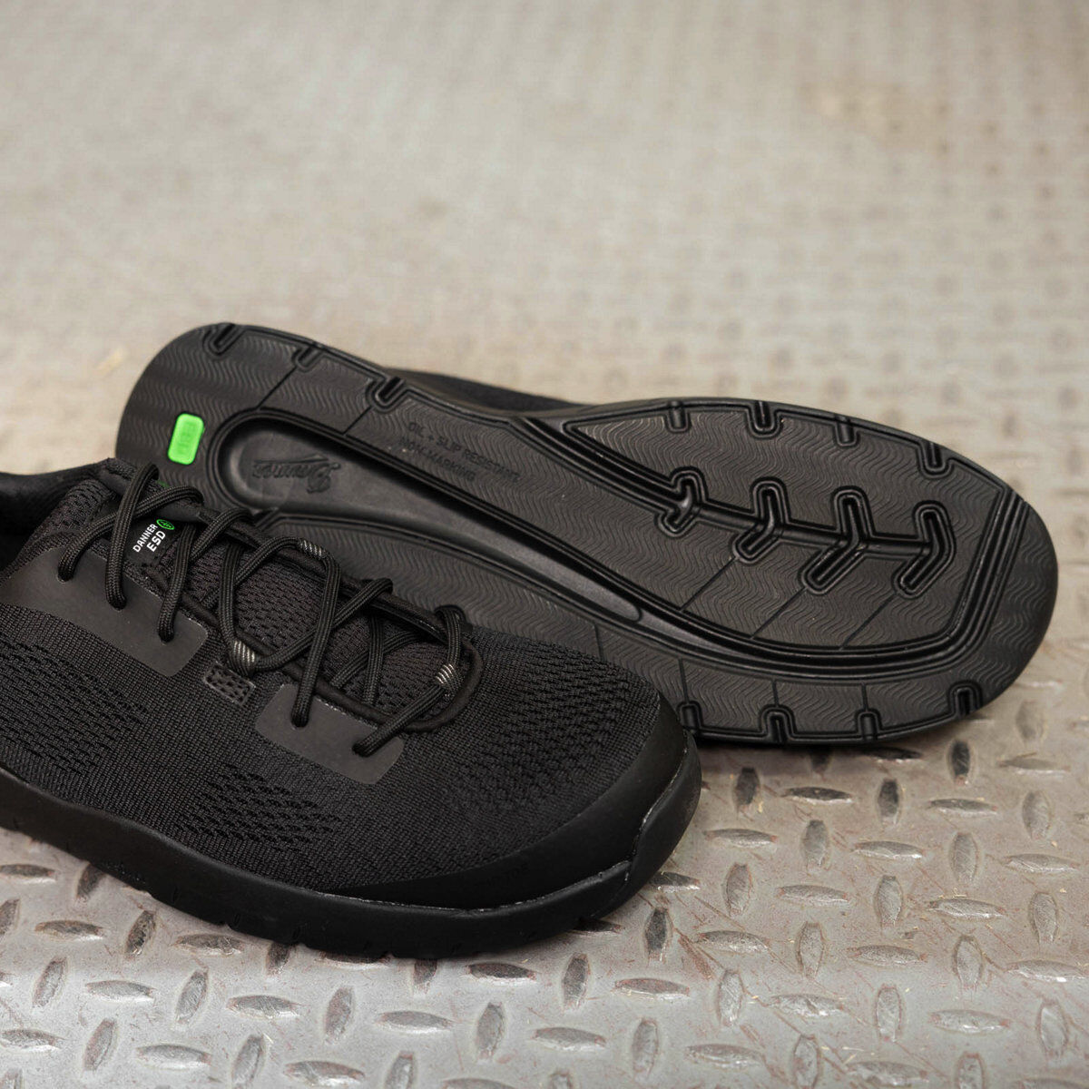 Danner Men's Run Time 3 ESD Composite Toe Shoe in Black