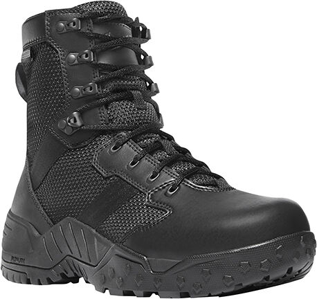 Danner Men's Black Scorch Side-Zip Plain Toe Work Boot 