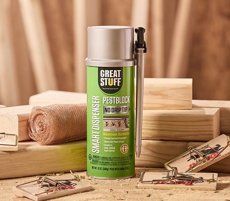 Great Stuff Pestblock Insulating Foam Sealant With Smart Dispenser, 12-Oz