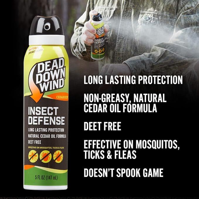 Dead Down Wind Cedar Scent Insect Defense Spray, 5-Oz