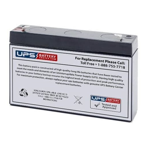 Mk Es7-6 6V 7.2Ah F1 Replacement Battery