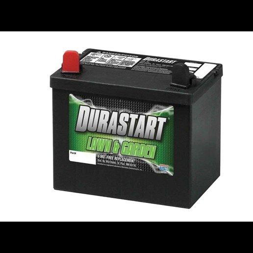 Durastart 300 CCA Lawn and Garden Tractor Battery, 12V
