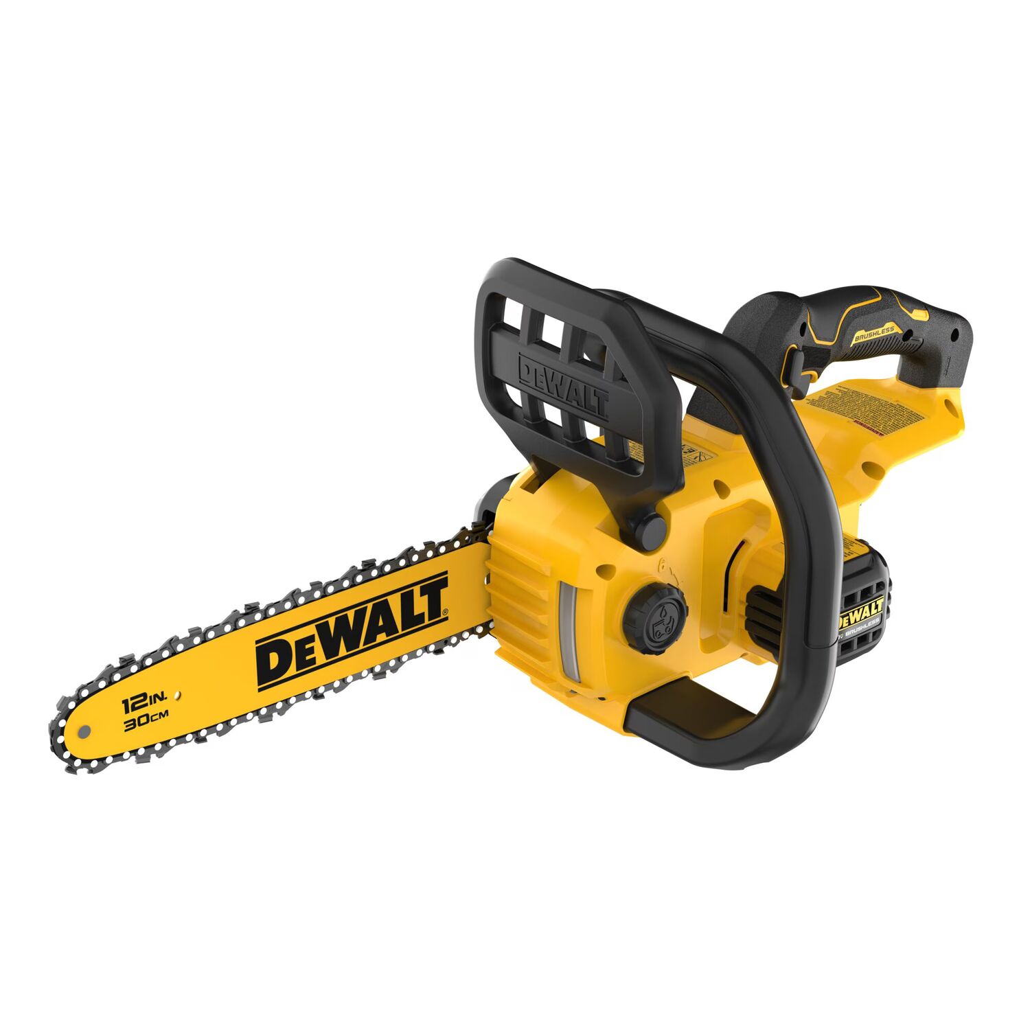 DEWALT 20-V Max 12 in. Battery Powered Compact Brushless Chainsaw (Tool Only)