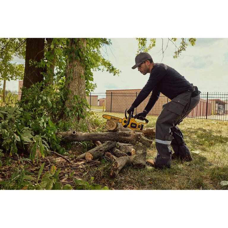 DEWALT 20-V Max 12 in. Battery Powered Compact Brushless Chainsaw (Tool Only)