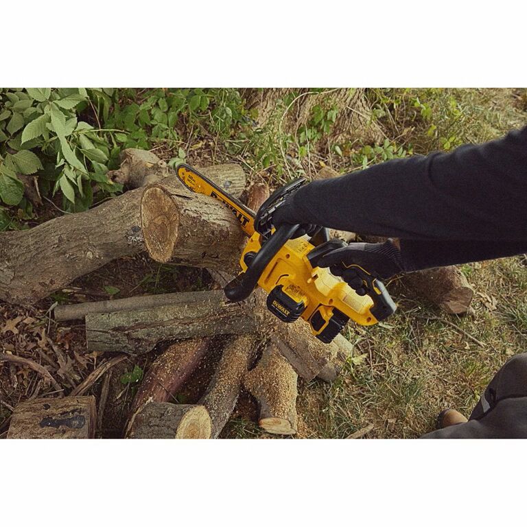 DEWALT 20-V Max 12 in. Battery Powered Compact Brushless Chainsaw (Tool Only)