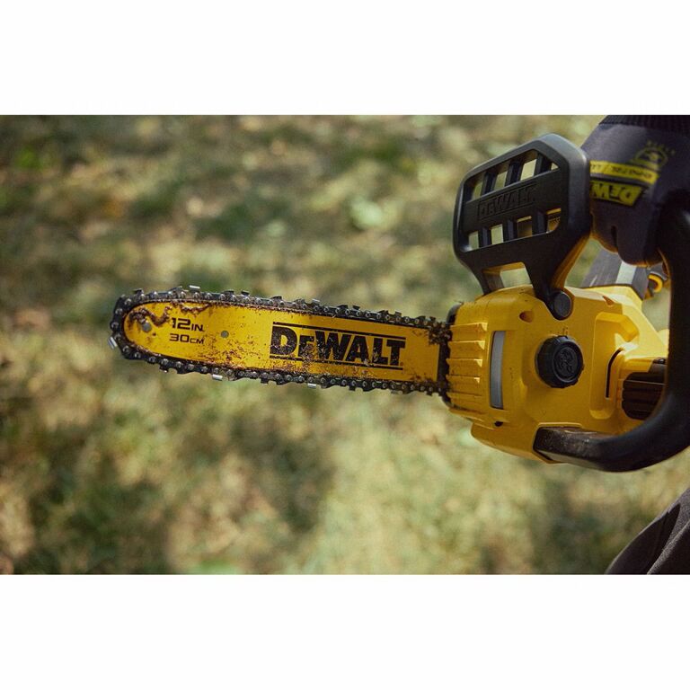 DEWALT 20-V Max 12 in. Battery Powered Compact Brushless Chainsaw (Tool Only)