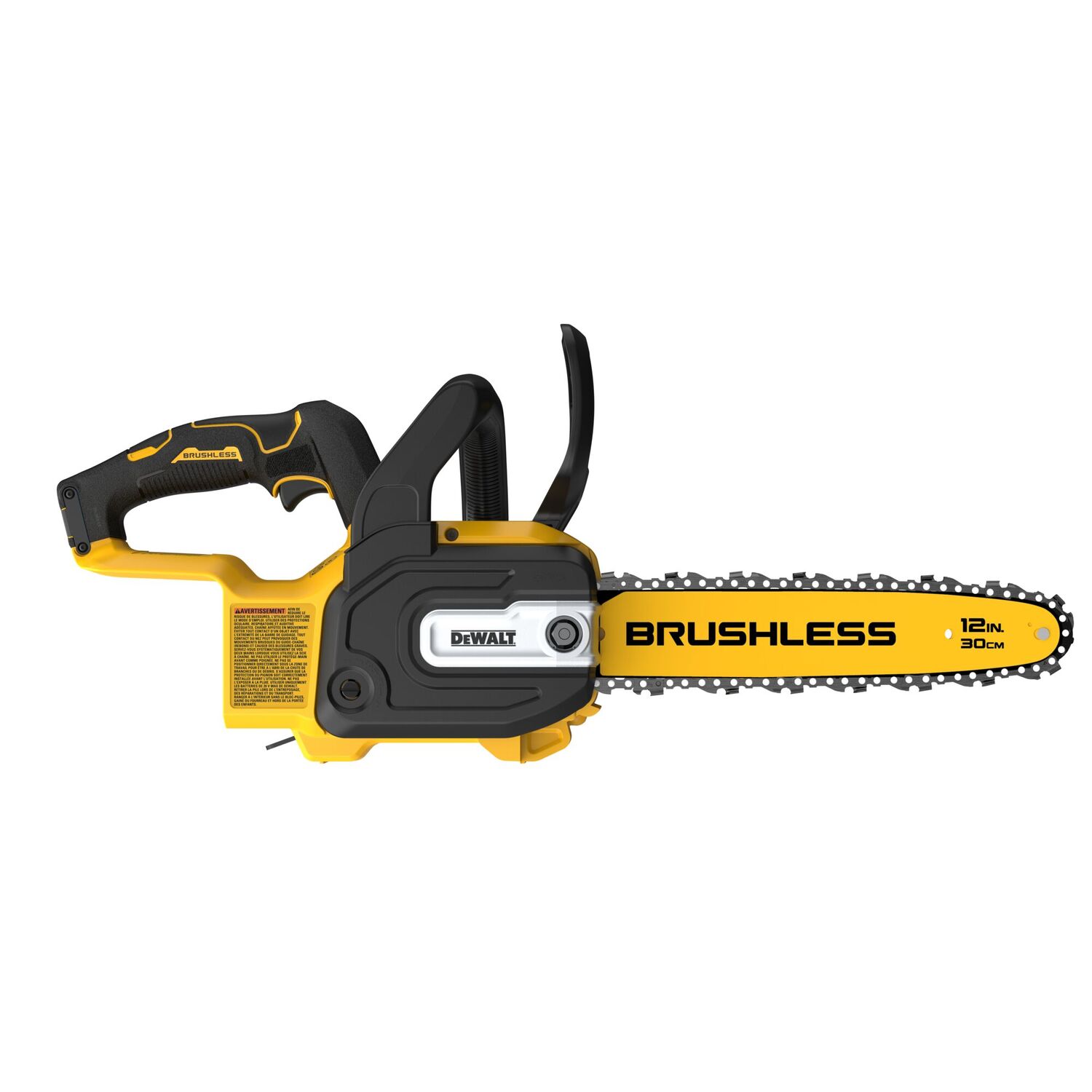 DEWALT 20-V Max 12 in. Battery Powered Compact Brushless Chainsaw (Tool Only)