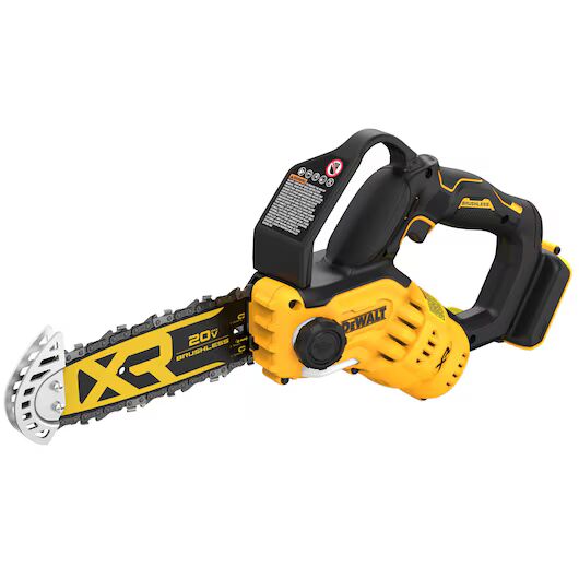 DEWALT 20V MAX 8-In Brushless Cordless Pruning Chainsaw (Tool Only)