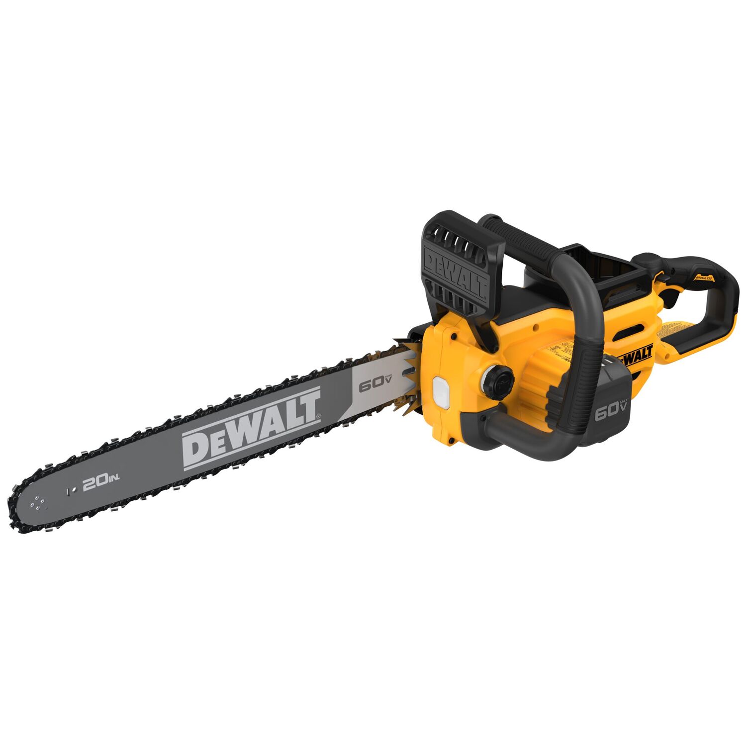 DEWALT 60-V Max 20 in. Battery Powered Brushless Chainsaw (Tool Only)