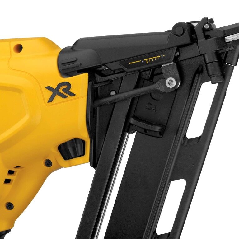 DEWALT 20-V Max XR Angled Finish Nailer, 15-Gauge (Tool Only)