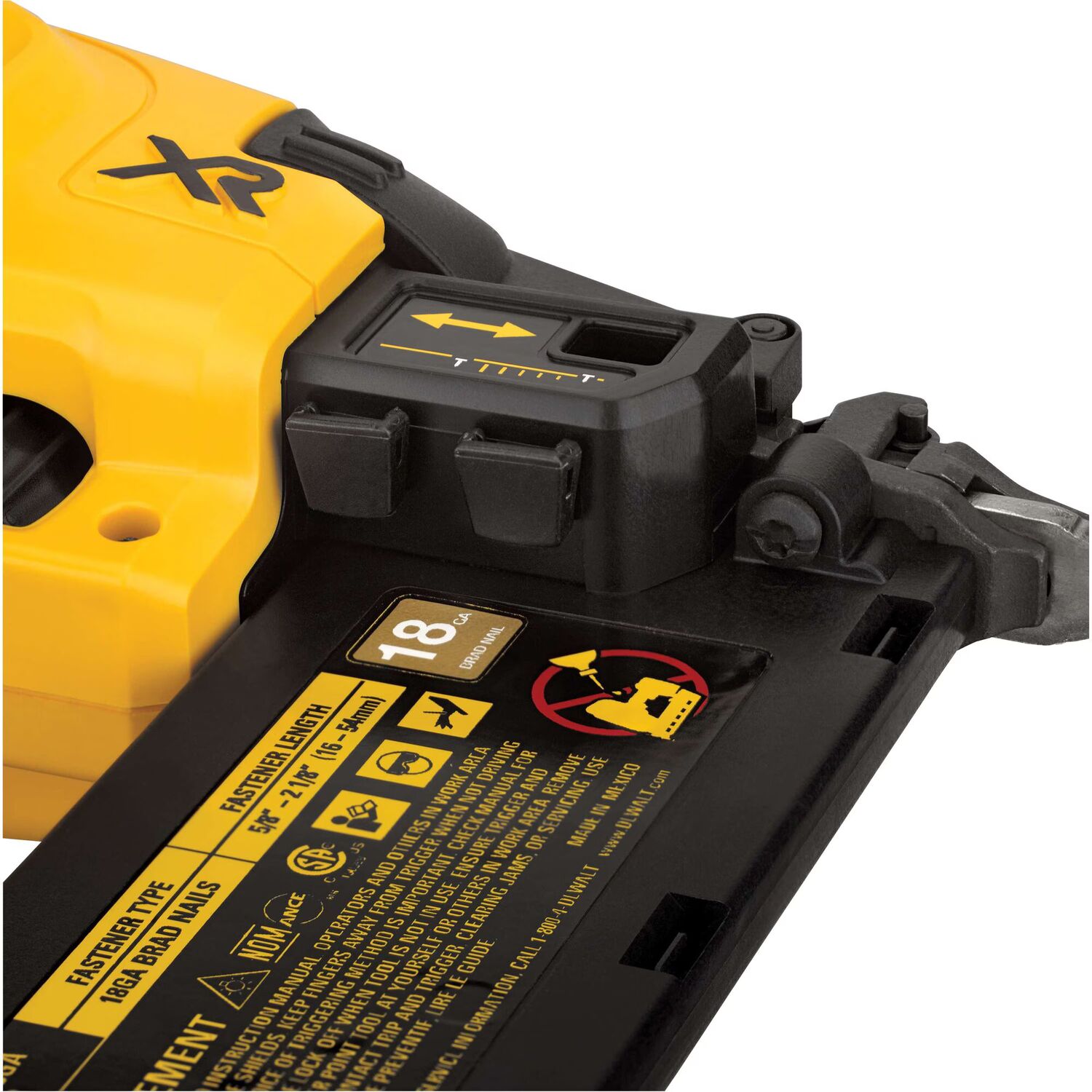 DEWALT 20-V Max XR Brad Nailer, 18-Gauge (Tool Only)
