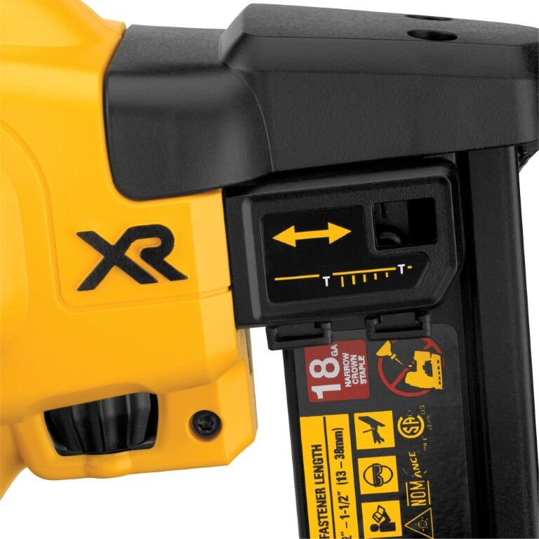 DEWALT 20-V Max XR Narrow Crown Stapler, 18-Gauge (Tool Only)