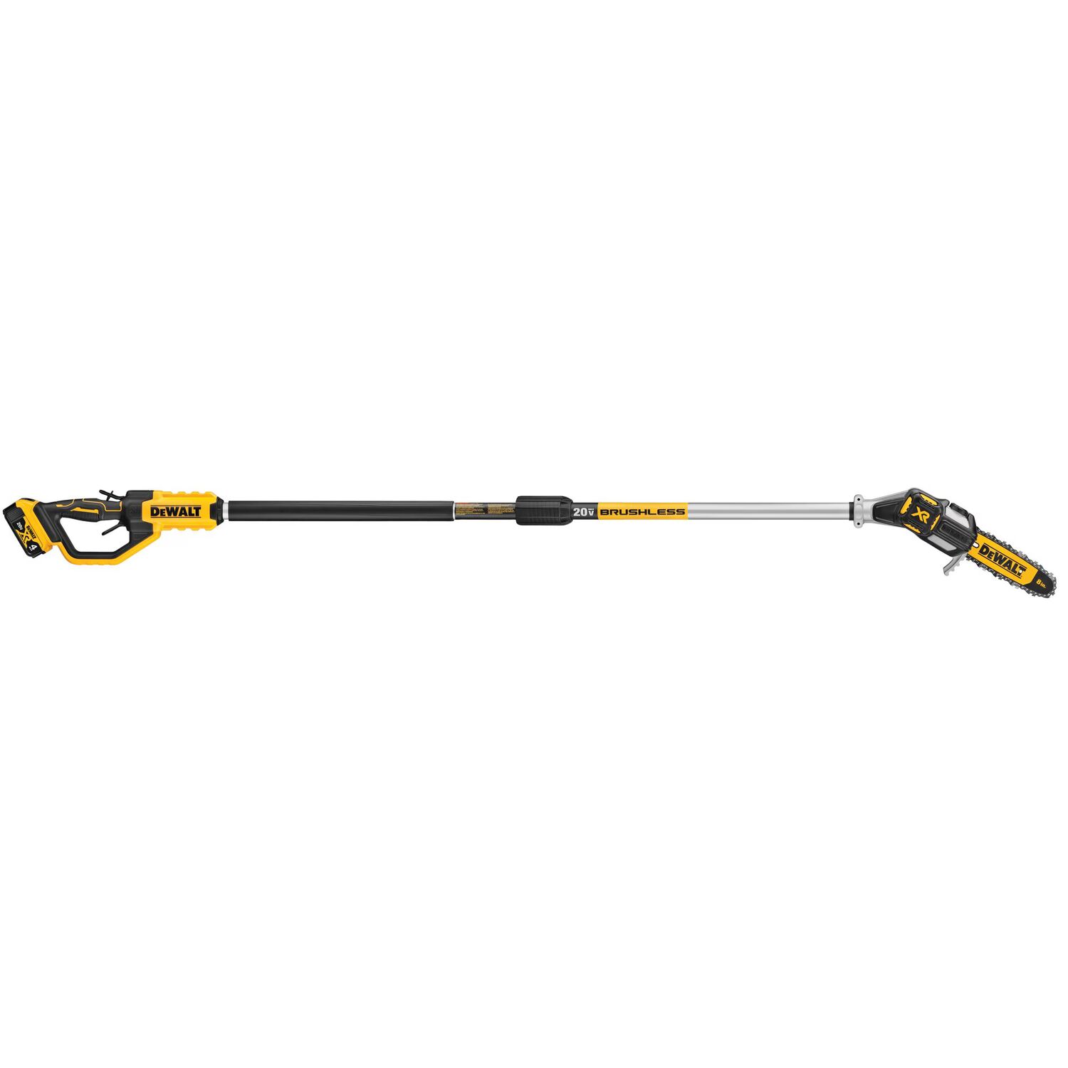 DEWALT 20-V Max XR 8 in. Battery Powered Brushless Pole Saw Kit