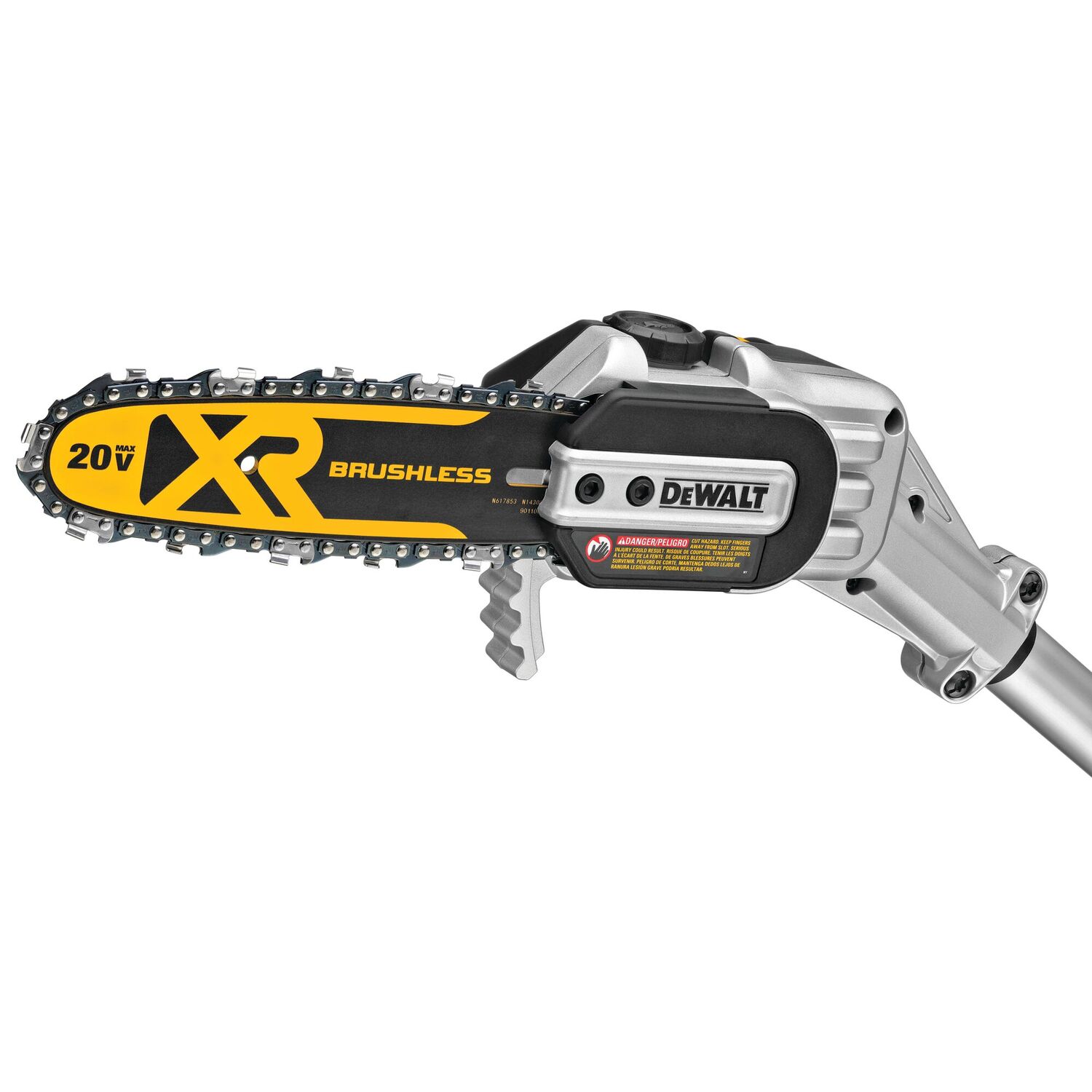 DEWALT 20-V Max XR 8 in. Battery Powered Brushless Pole Saw Kit