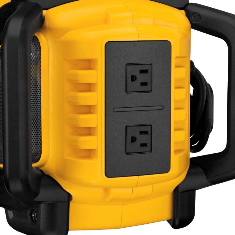 DEWALT Cordless/Corded Jobsite Bluetooth Radio Charger (Tool Only)
